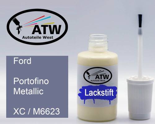 Ford, Portofino Metallic, XC / M6623: 20ml Lackstift, von ATW Autoteile West.